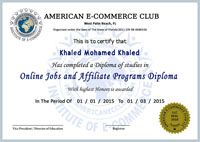Certificate ACClub A4